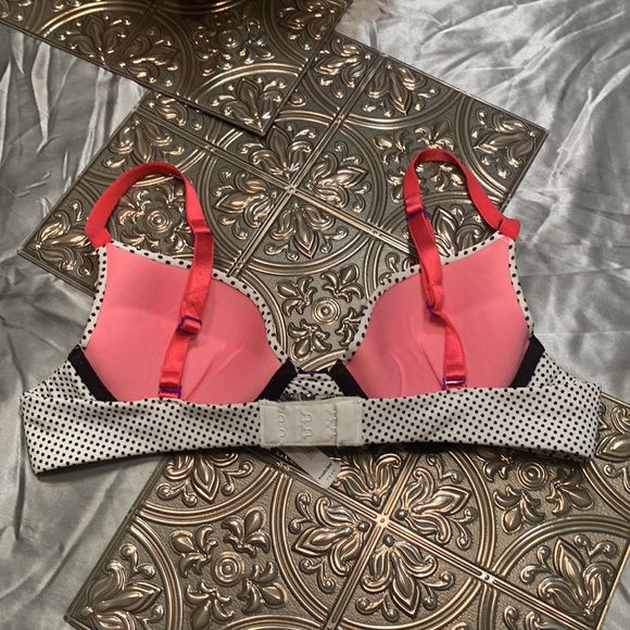 🌹Vassarette & Wonder Bra • Cute Push-up Bra Bundle Black and Polka Dot - Picture 9 of 10